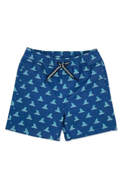 Feather 4 Arrow Kids' Fin Swim Trunks In Navy