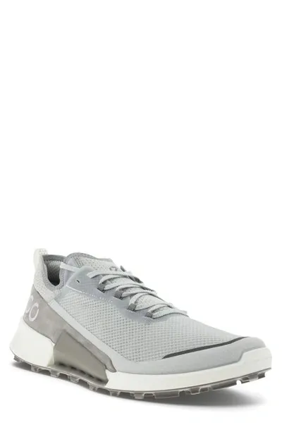 Ecco Biom 2.1 Low Tex Sneaker In Concrete/concrete/steel