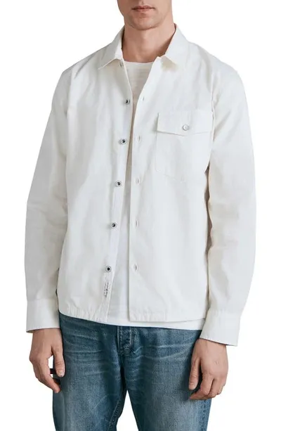 Rag & Bone Stanton Cotton Shirt Jacket In Lily