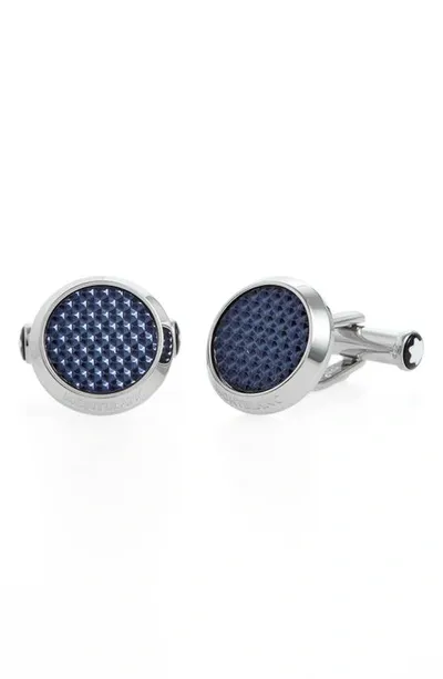 Montblanc Lacquer Inlay Cuff Links In No Color