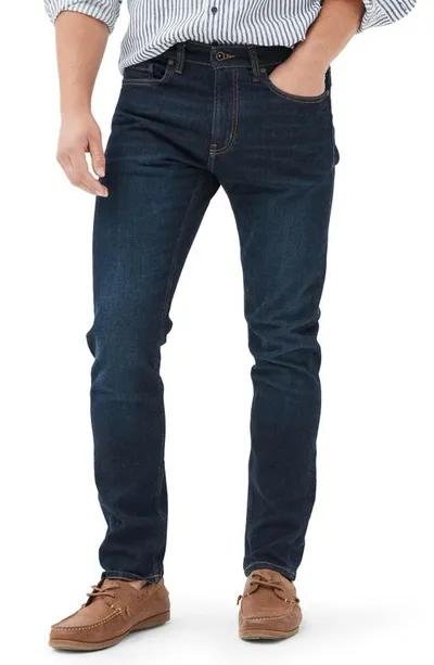 Rodd & Gunn Sutton Stretch Straight Leg Jeans In Dark Blue