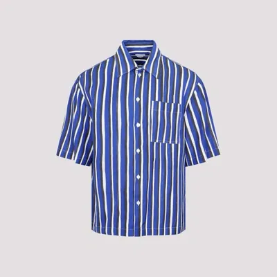 Bottega Veneta Stripe Printed Shirt In Multicolor