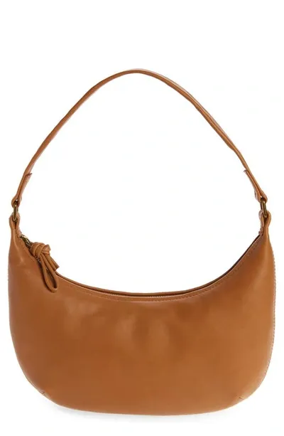 Madewell The Piazza Small Slouch Shoulder Bag In Timber Beam