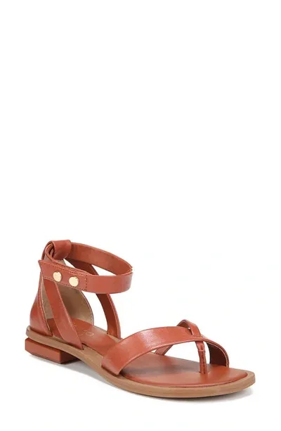 Franco Sarto Parker Sandal In Ginger Leather