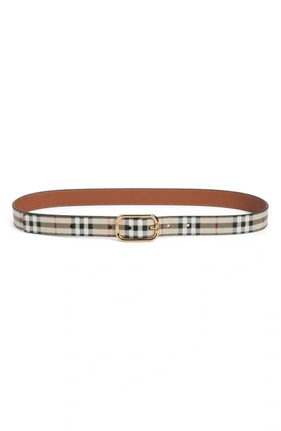 Burberry Vintage Check Belt