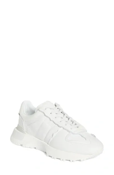 Maison Margiela 50-50 Low-top Sneakers In White