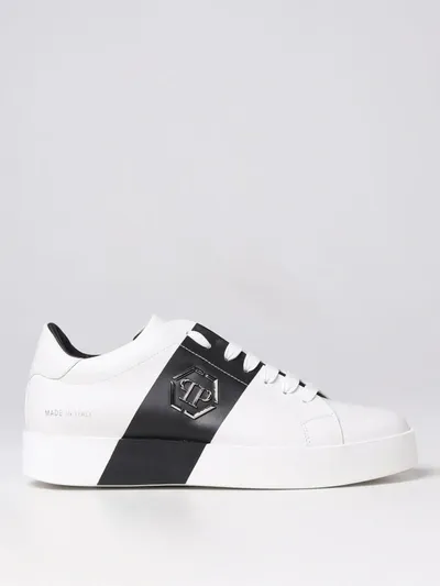 Philipp Plein Trainers  Men In White