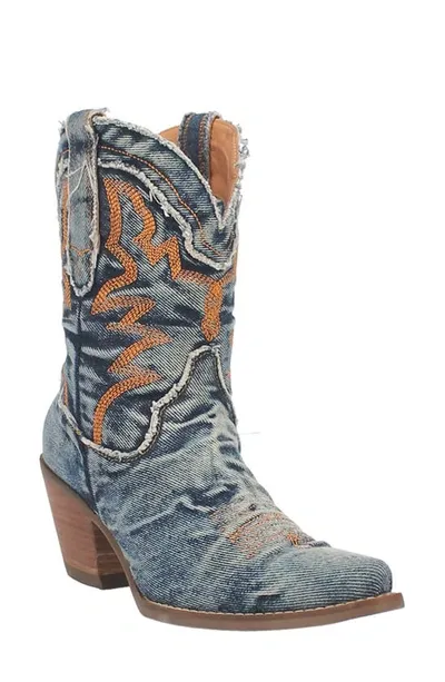 Dingo Y'all Need Dolly Western Boot In Blue