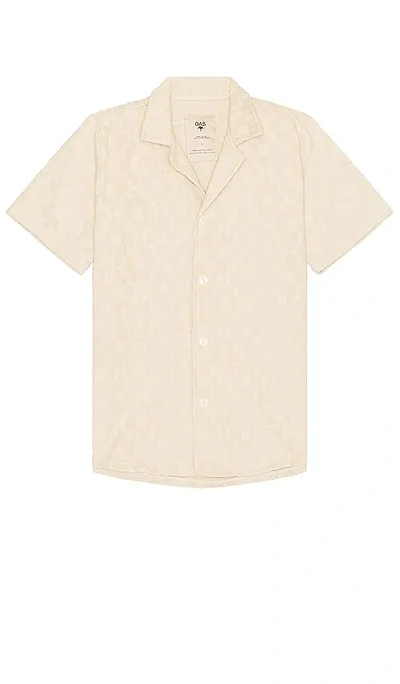 Oas Beige Machu Cuba Terry Shirt