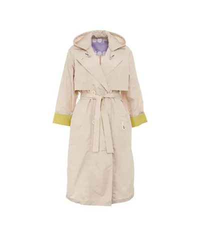 Oof Wear Coat  Woman Color Yellow Cream In Neutrals