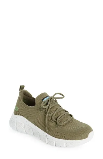 Skechers Bobs B Flex-time Sneaker In Olive