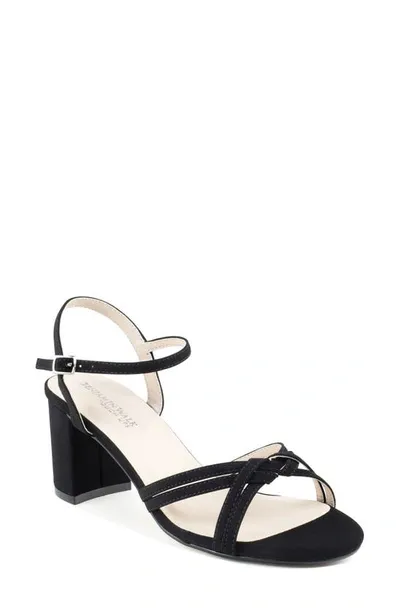 Touch Ups Elle Ankle Strap Sandal In Black