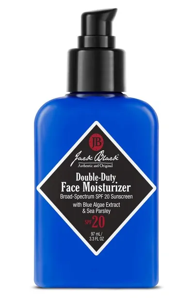 Jack Black Double-duty Face Moisturizer Spf 20, 3.3 Oz.