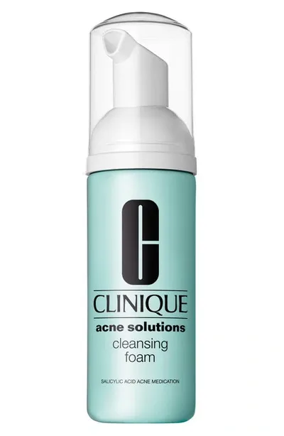 Clinique Acne Solutions Cleansing Foam Face Wash 4.2 Oz. In Size 3.4-5.0 Oz.