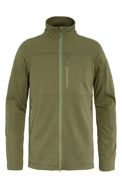 Fjall Raven Abisko Lite Fleece Jacket In Green