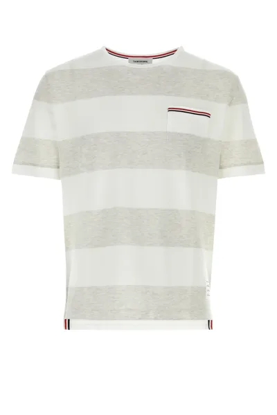 Thom Browne Oversized Short Sleeve T-shirt In White