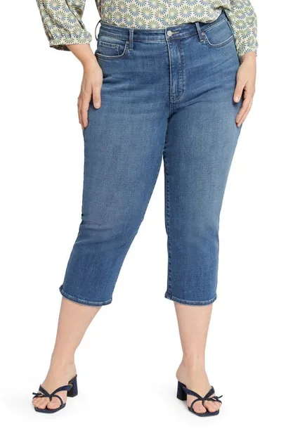 Nydj Joni High Waist Relaxed Capri Jeans In Awakening