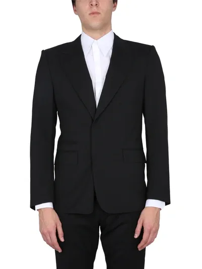 Dolce & Gabbana Single-breasted Jacket In Black