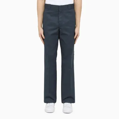 Dickies Blue Straight-leg Trousers In Gray