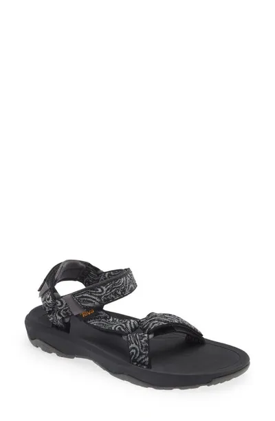 Teva Kids' Hurricane Xlt 2 Sandal In Lava Dark Gull Grey