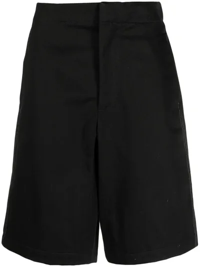 Oamc Poly Knee-length Shorts In Black