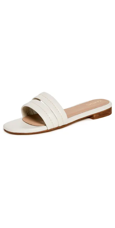 Kaanas Maya Chunky Band Sandal In Ivory