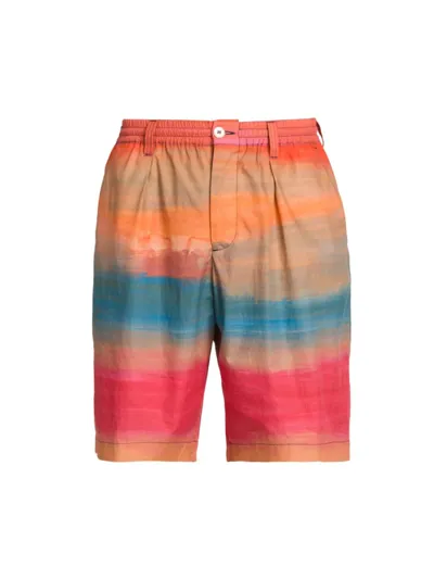 Marni Bermuda Shorts In Multi Color