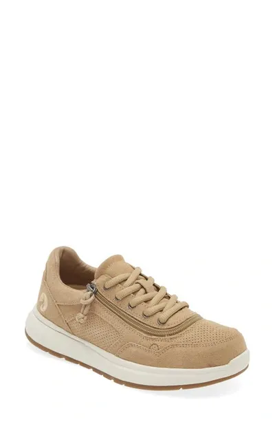 Billy Footwear Comfort Jogger Sneaker In Tan Suede