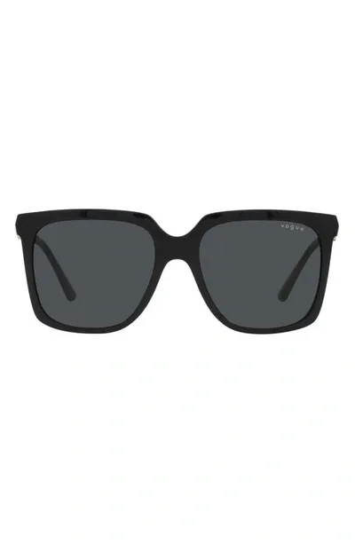 Vogue 54mm Square Sunglasses In Black