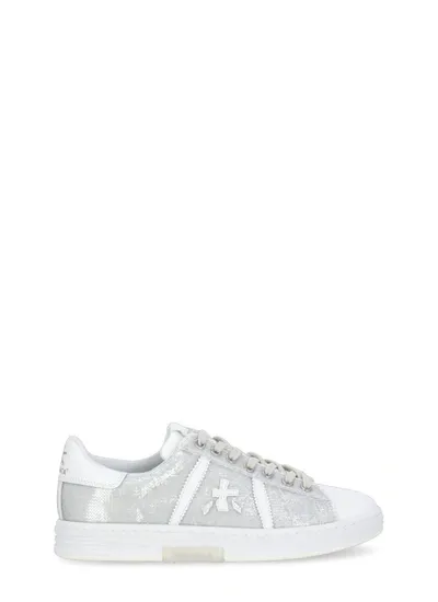 White Premiata Sneakers White