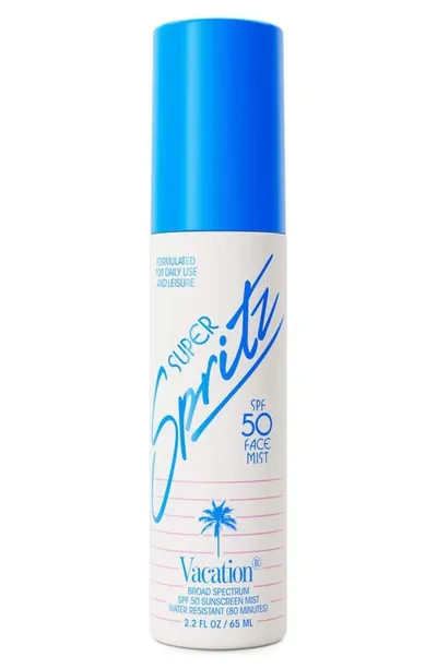 Vacation Super Spritz Broad Spectrum Spf 50 Sunscreen Face Mist In Default Title