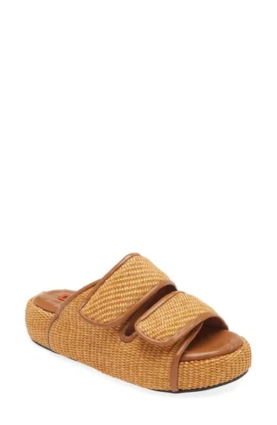 Simon Miller Cro Platform Slide Sandal In Natural