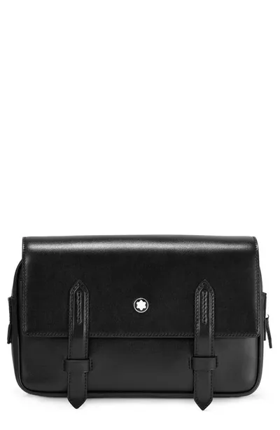 Montblanc Men's Meisterstück Messenger Bag In Black