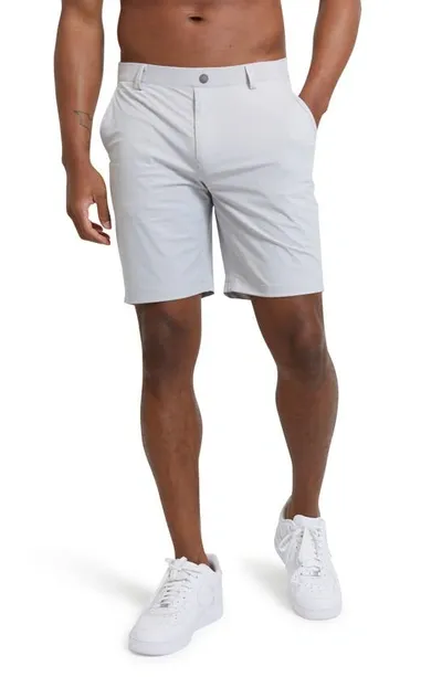 Redvanly Hanover Pull-on Shorts In Glacier Gray