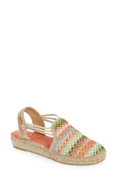 Toni Pons Noa Wedge Espadrille In Natural Multi