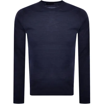 Oliver Sweeney Camber Knit Jumper Navy