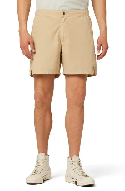 Hudson Ripstop Cotton Shorts In Green