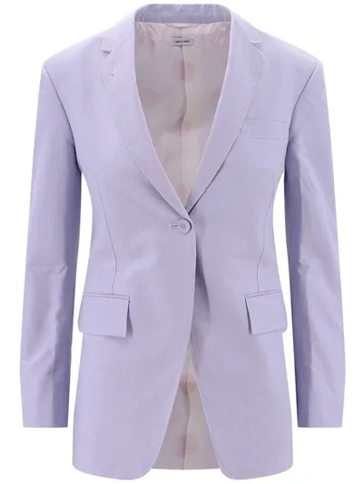 Thom Browne Blazer In Blue