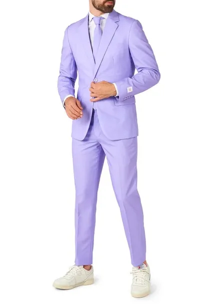 Opposuits Lavish Lavender Trim Fit Suit & Tie