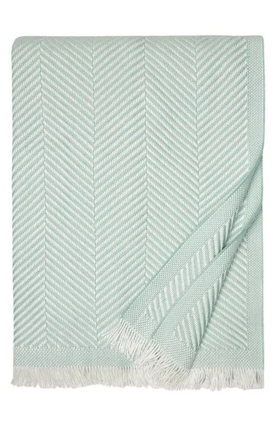 Sferra Costa Cotton Throw In Poolside