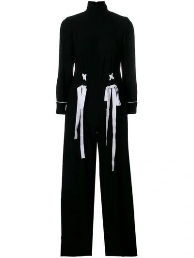 Atu Body Couture Love Bound Jumpsuit In Black