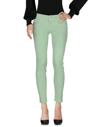 Liu •jo Pants In Light Green