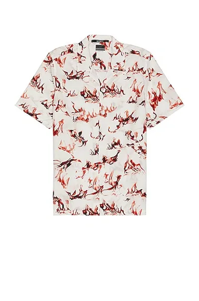 Ksubi Burnt Resort Shirt In White