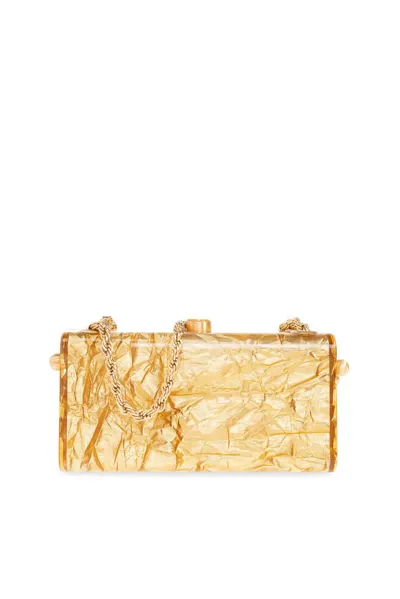 Cult Gaia Hajar Shoulder Bag In Gold