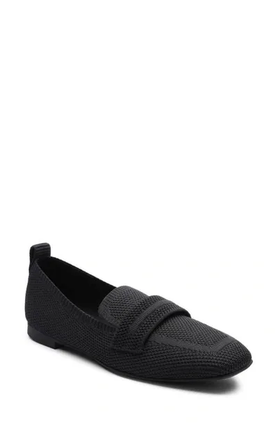 Sanctuary Blast Knit Loafer In Black