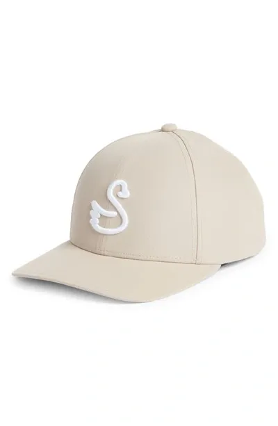 Swannies Swan Delta Waterproof Baseball Cap In Tan