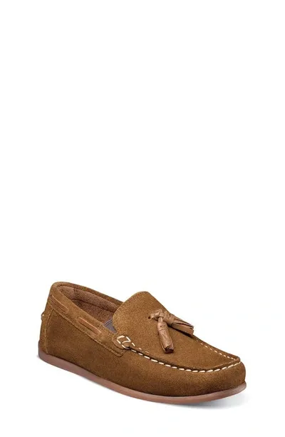 Florsheim Kids' Jasper Tassel Loafer In Mocha