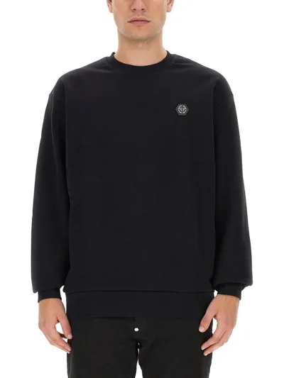 Philipp Plein Crewneck Sweatshirt In Black