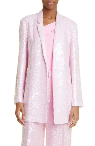 Lapointe Sequin Blazer In Blossom