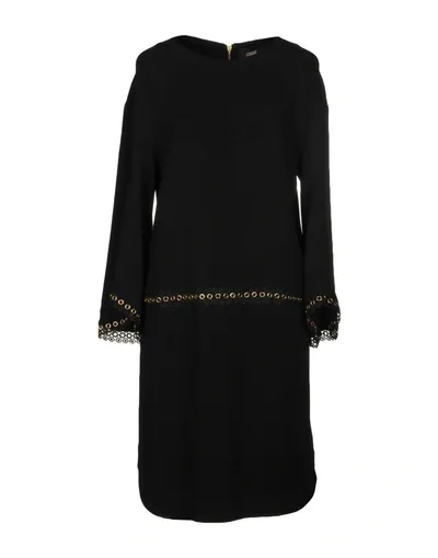 Class Roberto Cavalli Knee-length Dress In Black